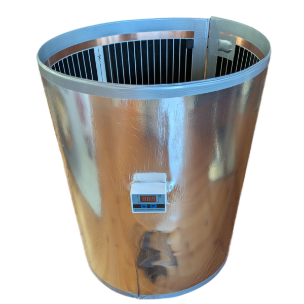 Manschettenheizung für Druckfermenter