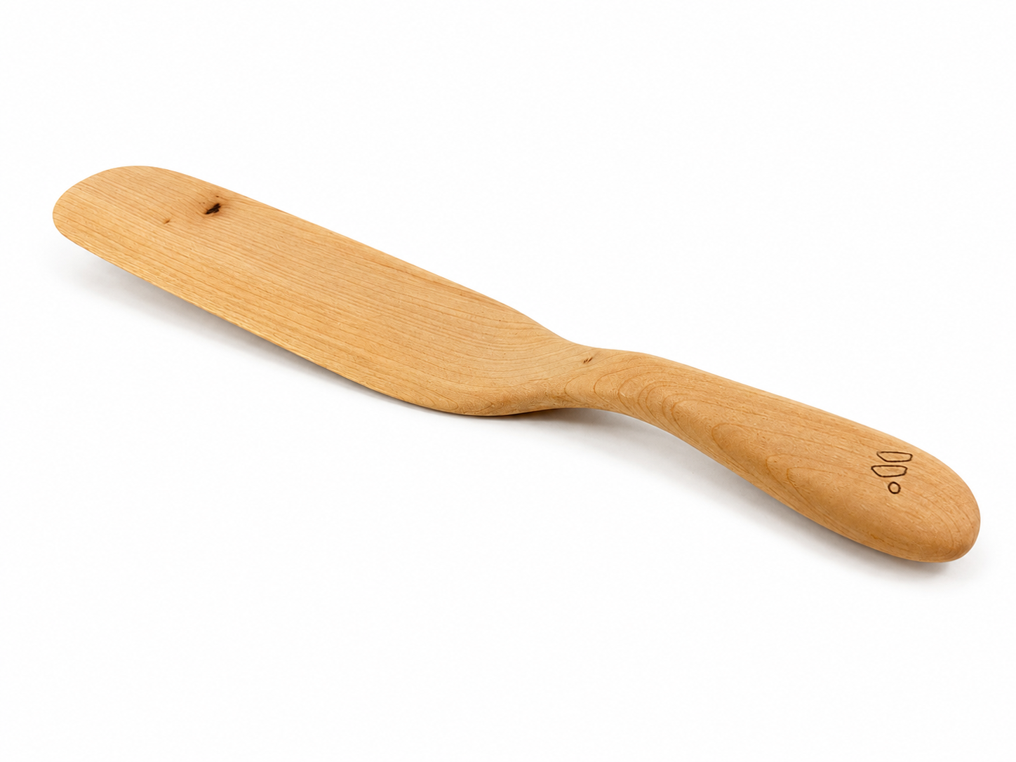 Handgefertigter Crêpe- & Pfannenwender aus Nussbaum